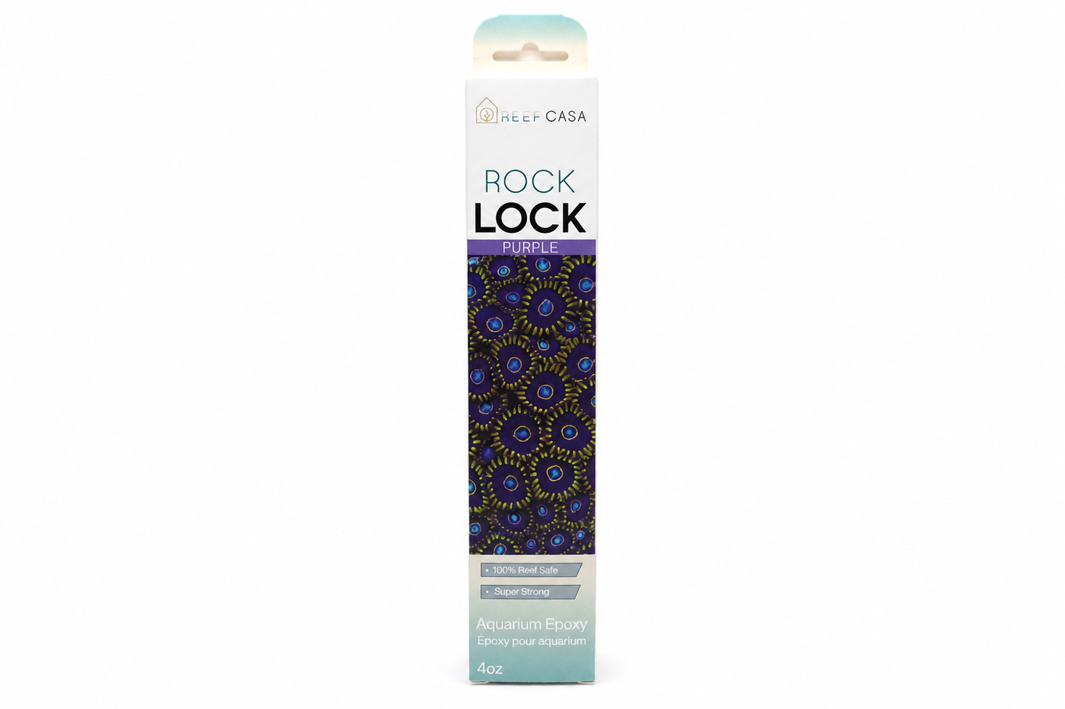 Reef Casa Rock Lock Scaping Purple Epoxy